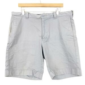 Flex Chino by J. Crew Gray Flat Front Chino Shorts Sz 36